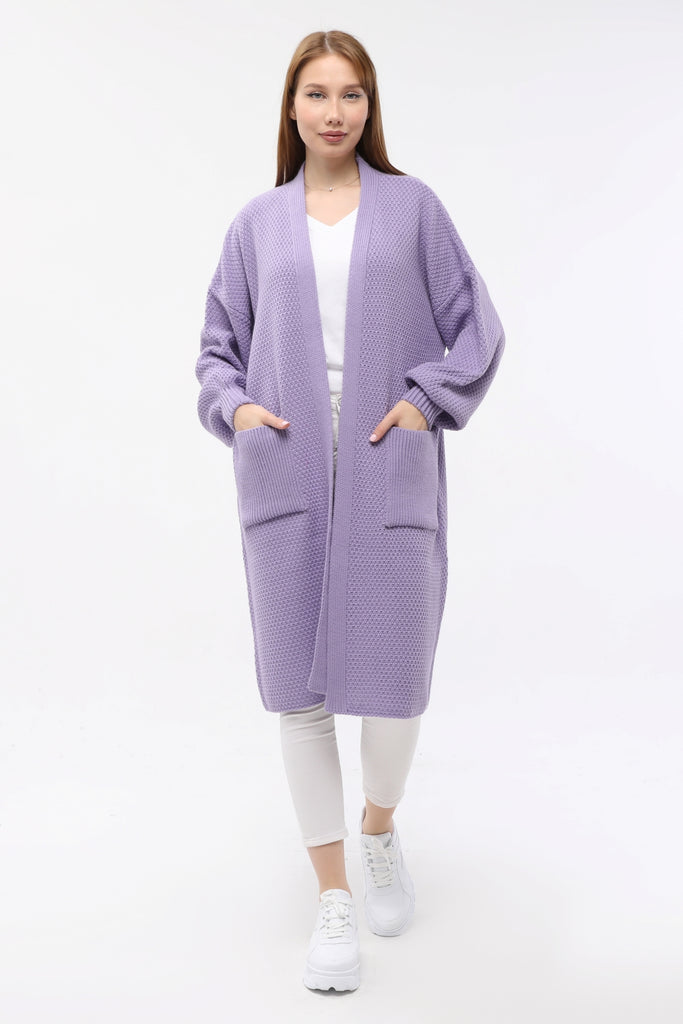 Cardigan mit aufgesetzten Taschen TAMBA