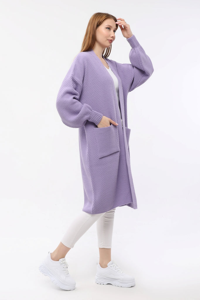 Cardigan mit aufgesetzten Taschen TAMBA