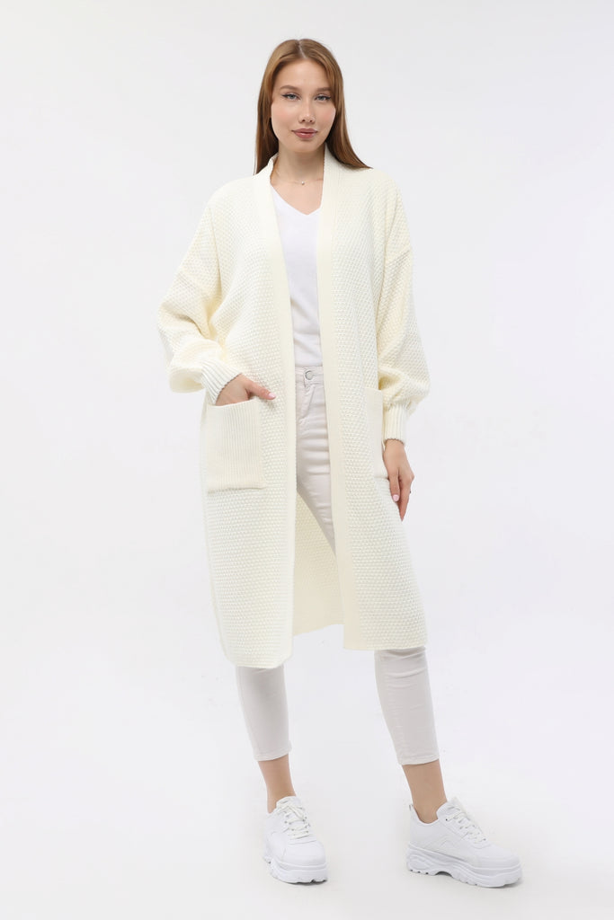 Cardigan mit aufgesetzten Taschen TAMBA