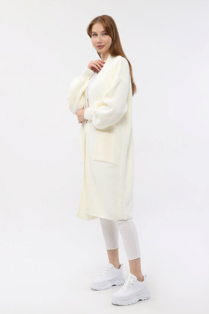Cardigan mit aufgesetzten Taschen TAMBA