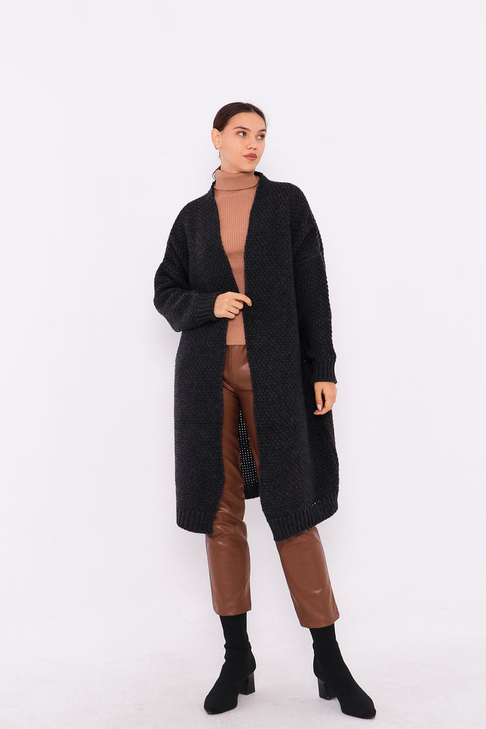 Grobstrick-Cardigan TAMBA