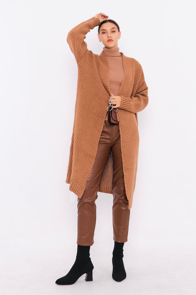 Grobstrick-Cardigan TAMBA