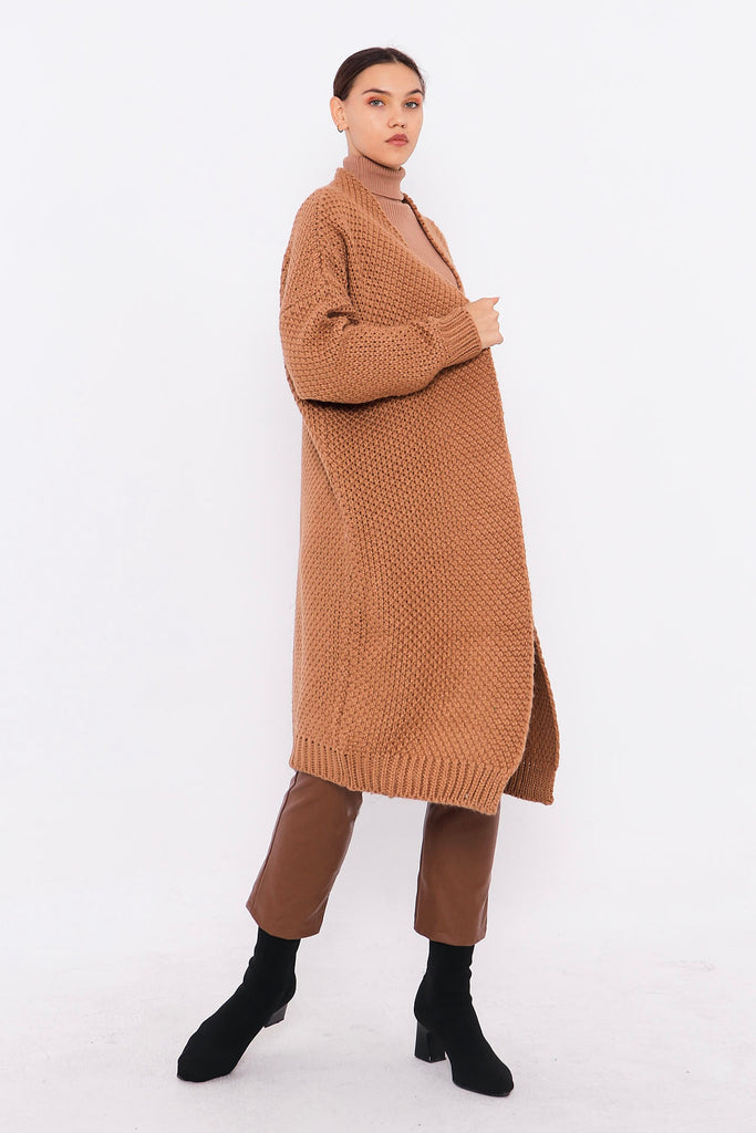 Grobstrick-Cardigan TAMBA