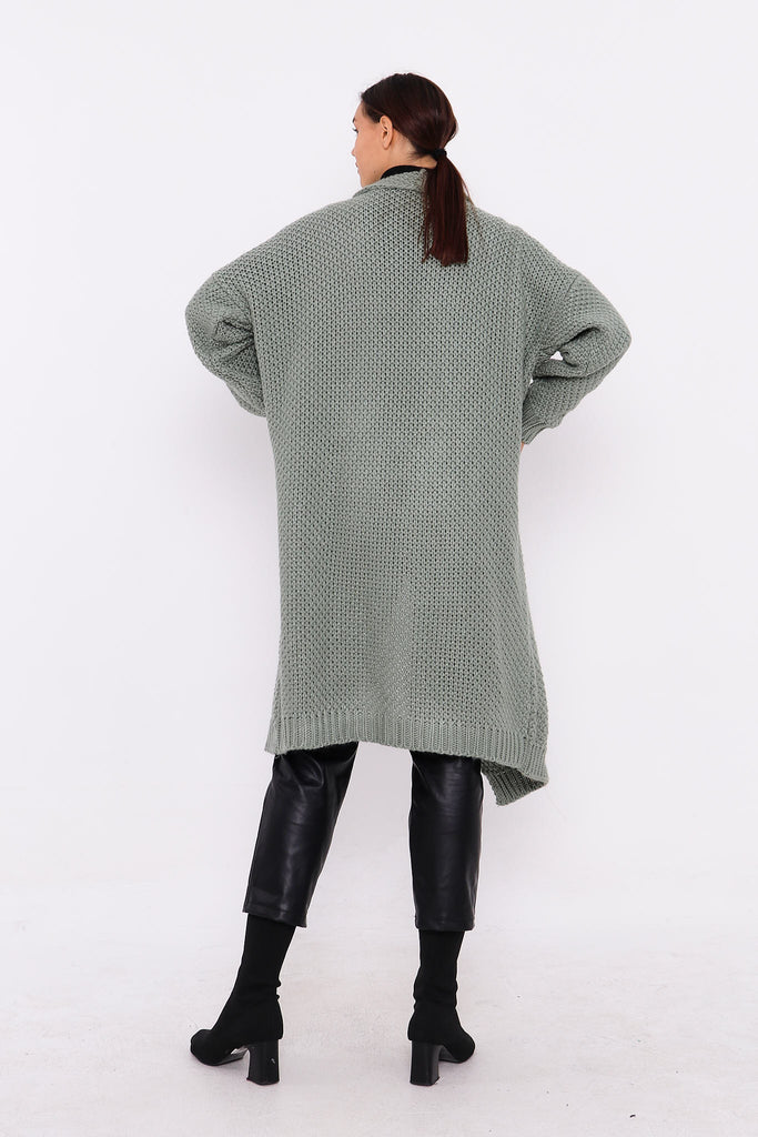 Grobstrick-Cardigan TAMBA