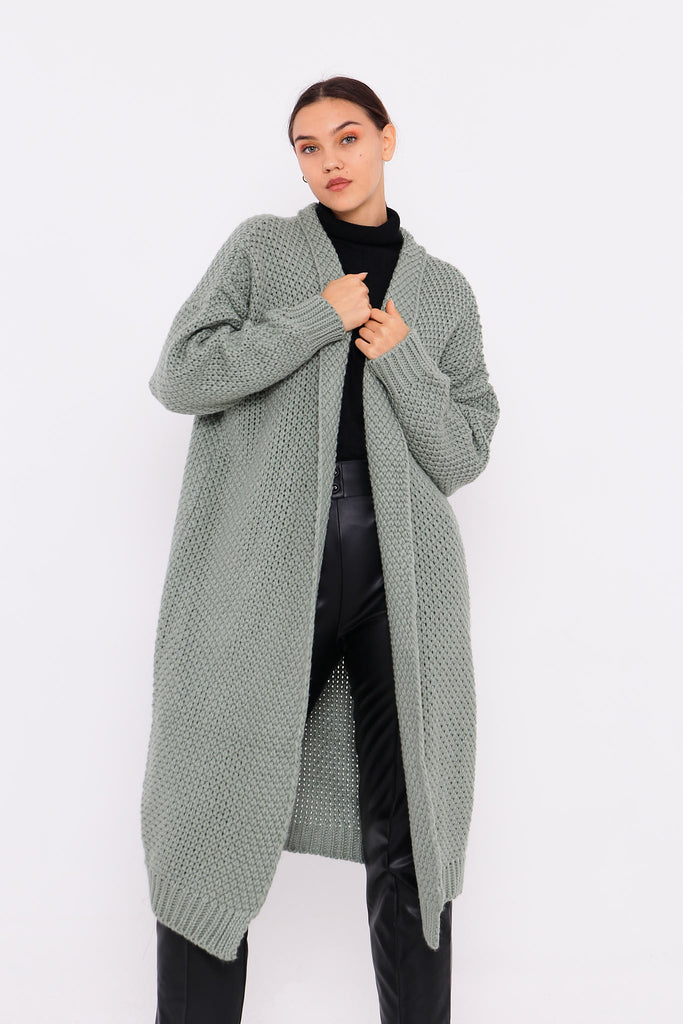 Grobstrick-Cardigan TAMBA