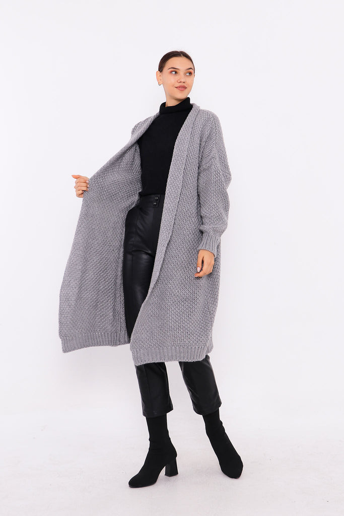 Grobstrick-Cardigan TAMBA