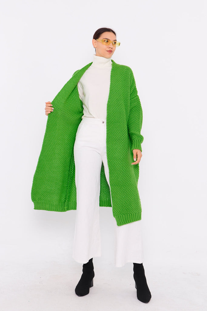 Grobstrick-Cardigan TAMBA
