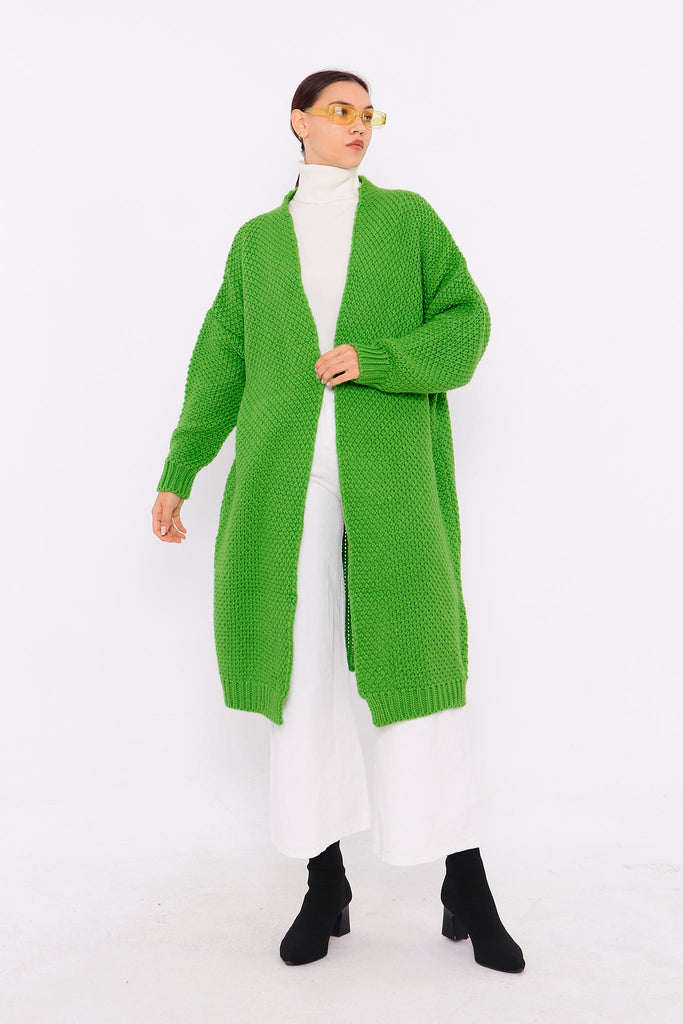 Grobstrick-Cardigan TAMBA