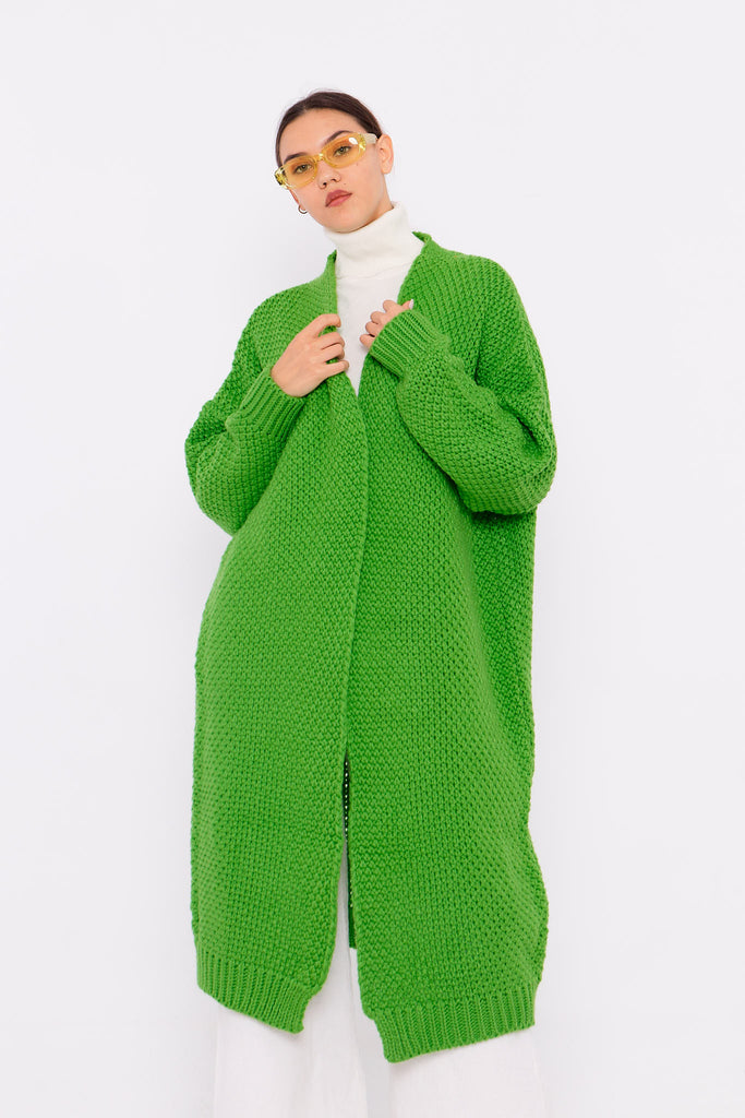 Grobstrick-Cardigan TAMBA