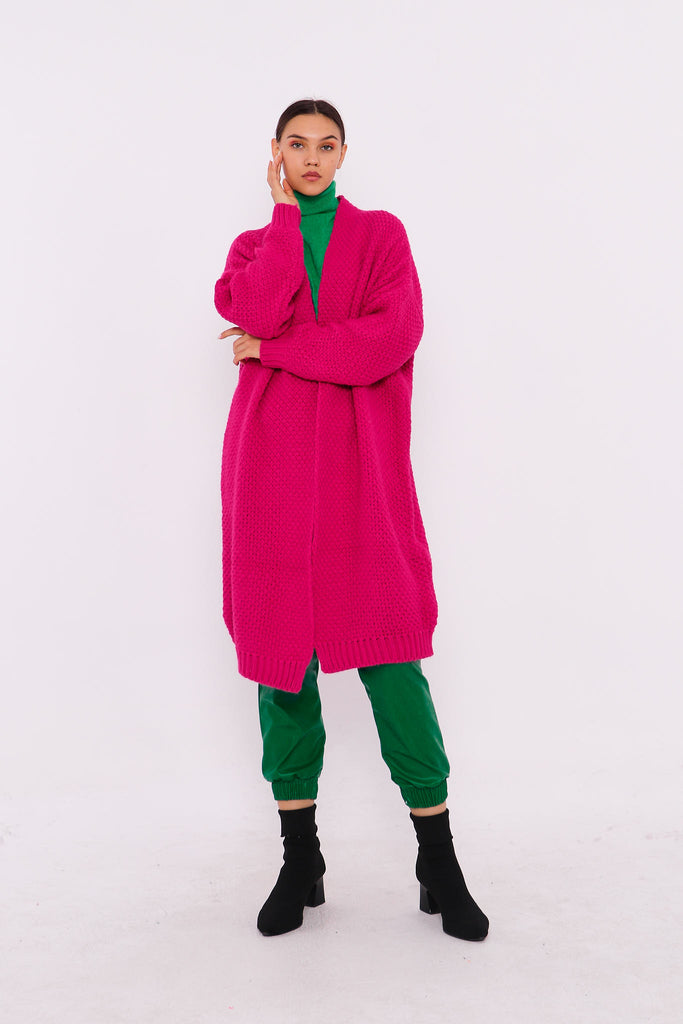 Grobstrick-Cardigan TAMBA