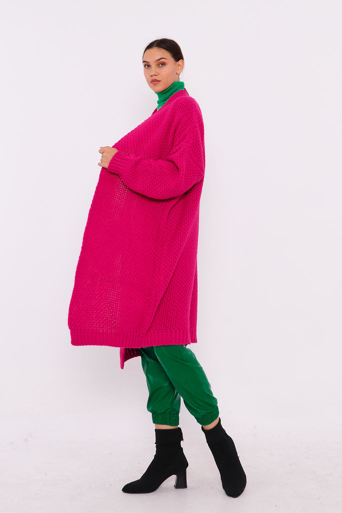 Grobstrick-Cardigan TAMBA