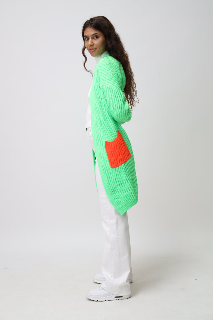 Cardigan mit bunten Taschen TAMBA