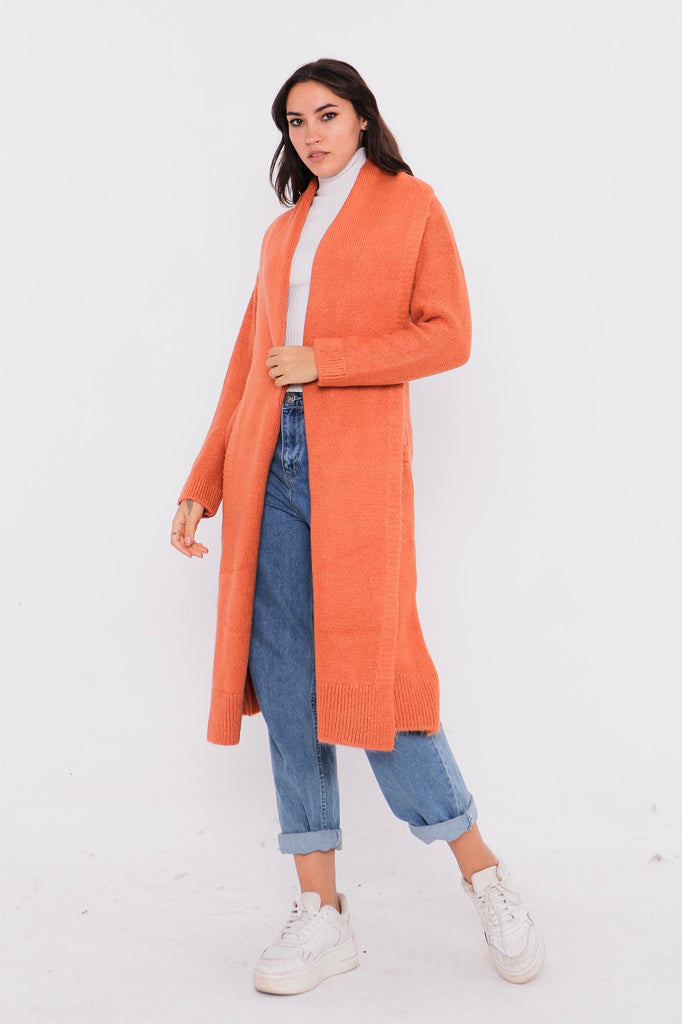 Cardigan mit aufgesetzten Taschen TAMBA