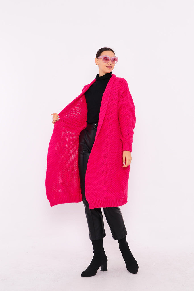 Grobstrick-Cardigan TAMBA