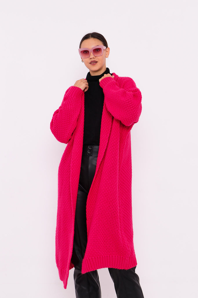 Grobstrick-Cardigan TAMBA