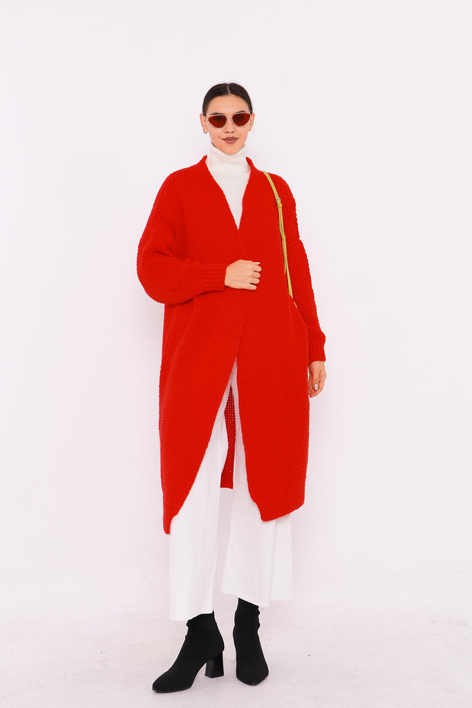 Grobstrick-Cardigan TAMBA