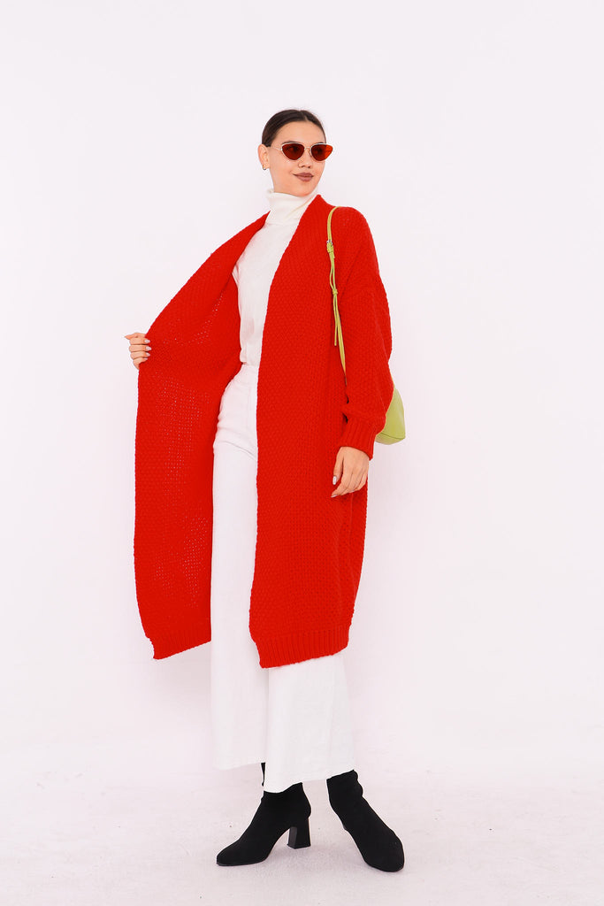 Grobstrick-Cardigan TAMBA