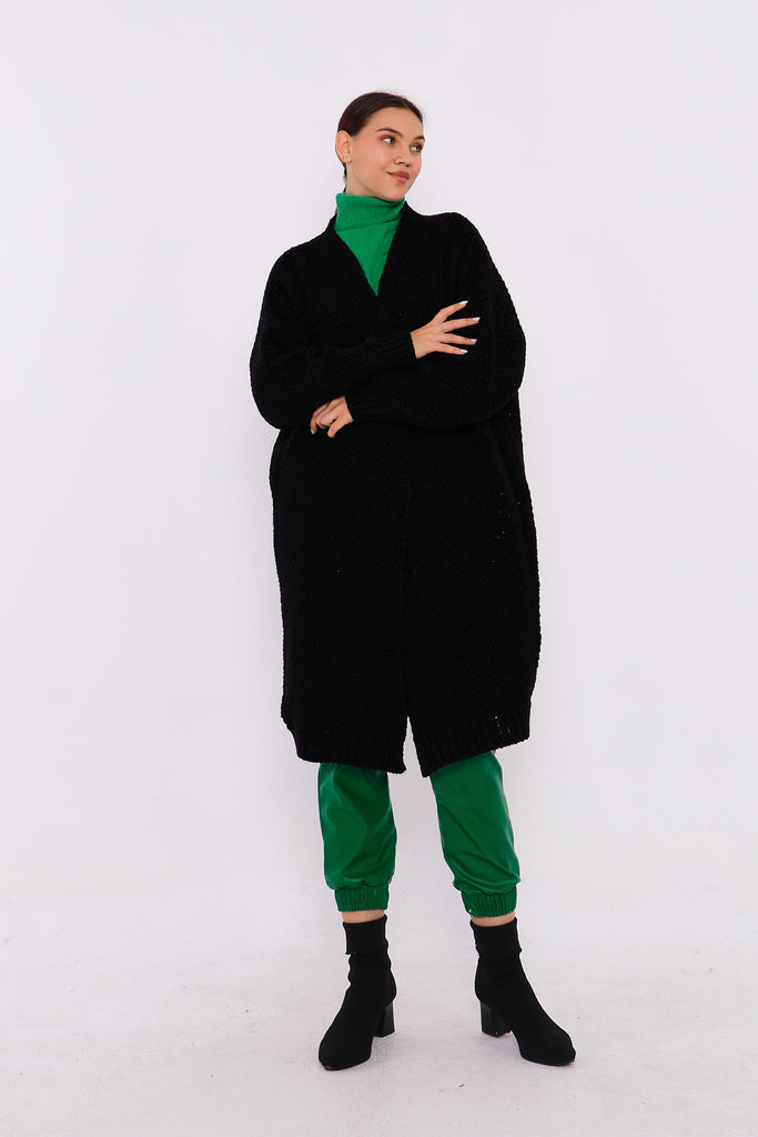 Grobstrick-Cardigan TAMBA