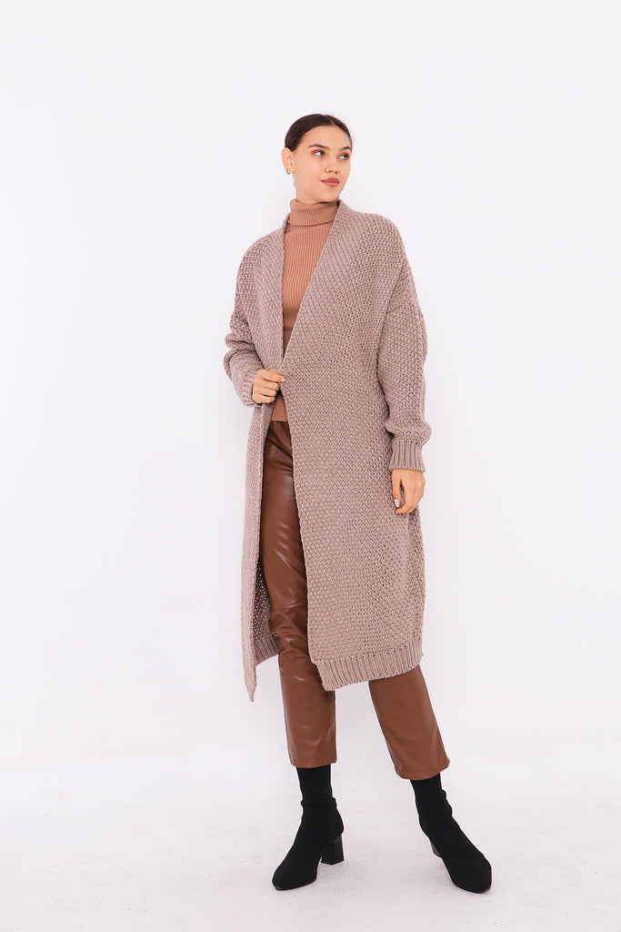 Grobstrick-Cardigan TAMBA