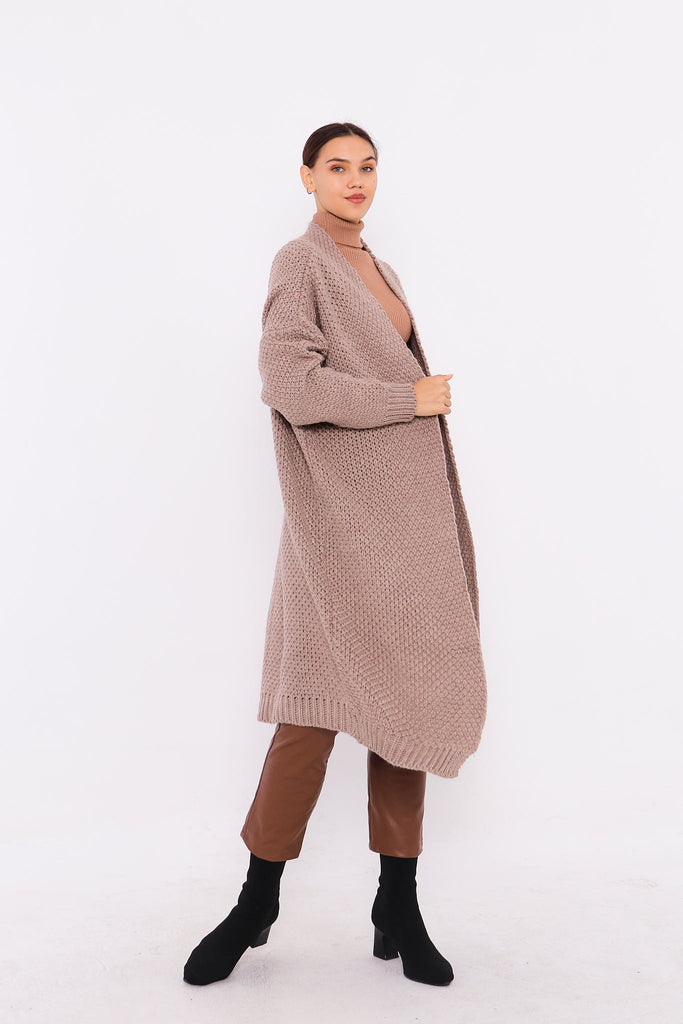 Grobstrick-Cardigan TAMBA
