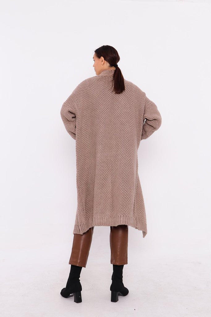 Grobstrick-Cardigan TAMBA