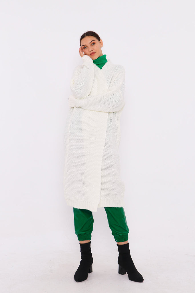 Grobstrick-Cardigan TAMBA